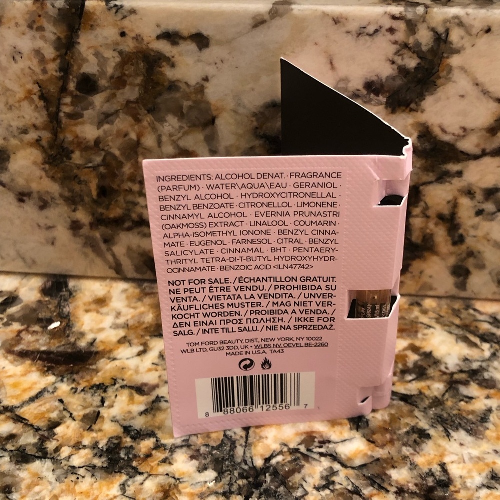 Tom Ford Rose Prick Sample Spray Card - Picture 4 of 4
